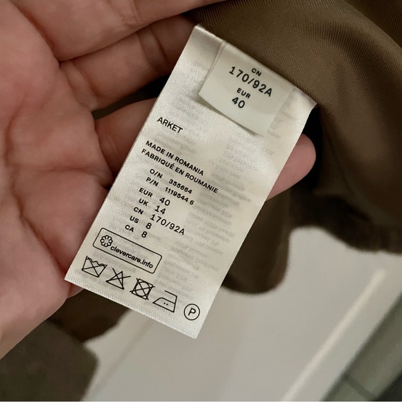 Arket Double-Face Wool Jacket - Picture 9 of 9